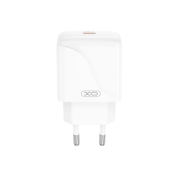 XO L141 Φορτιστής Γρήγορης Φόρτισης USB-C 20W με Καλώδιο Type-C