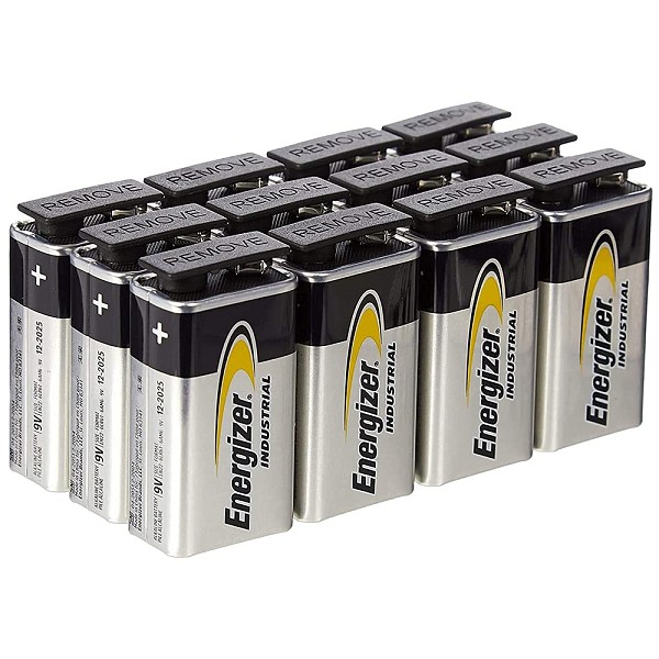 Energizer Industrial 9V Μπαταρία P12 (12τμχ)