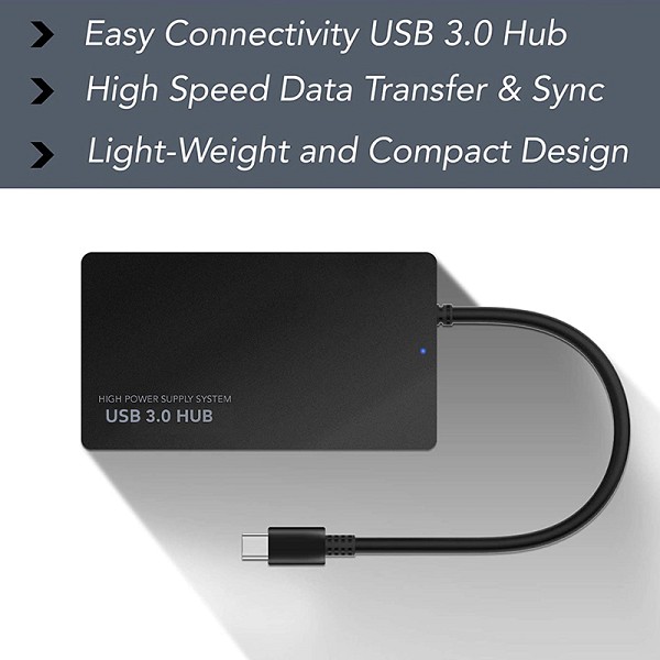 Μετατροπέας USB C Docking Station Hub 4 σε 1 USB 3.1 Type C σε 4 Θύρες USB 3.0