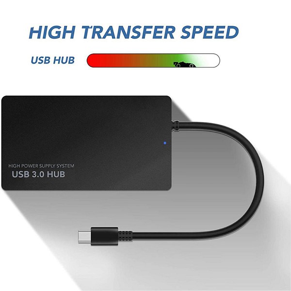 Μετατροπέας USB C Docking Station Hub 4 σε 1 USB 3.1 Type C σε 4 Θύρες USB 3.0