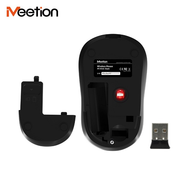 Meetion MT-R545 2.4G Ασύρματο Ποντίκι / Μαύρο