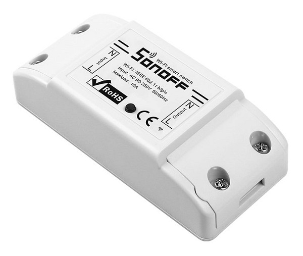 SONOFF Smart Διακόπτης BASICR2, Wifi, 10A, λευκός SNF-BASICR2