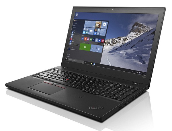 LENOVO Laptop ThinkPad T560, Refurbished Grade A, i5-6300U, 8/256GB SSD, 15.6, Intel HD Graphics 520, FreeDOS L-4022-GA