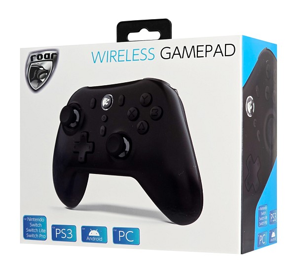 ROAR ασύρματο gamepad RR-0026 για Switch/PS3/PC/Android, 2.4GHz, μαύρο RR-0026