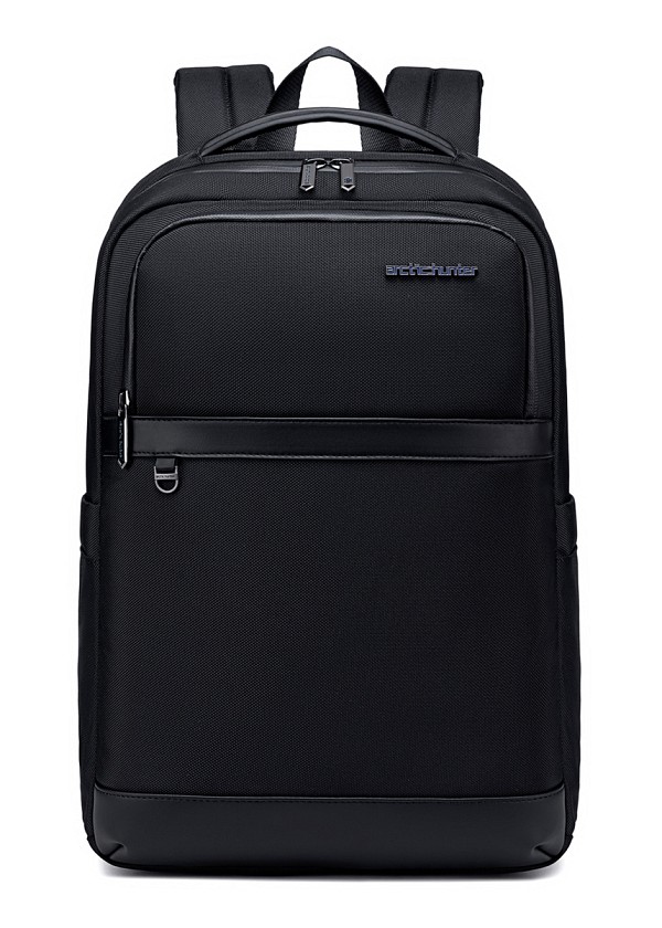 ARCTIC HUNTER τσάντα πλάτης B00670 με θήκη laptop 15.6, 15L, μαύρη B00670-BK