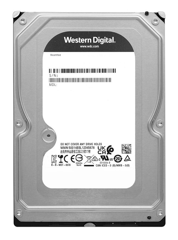 WD σκληρός δίσκος Black 3.5, 1TB, 64MB, 7200RPM, 6Gb/s, FR WD1003FZEX-FR