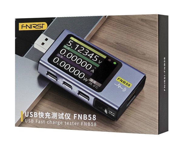 FNIRSI USB tester φόρτισης FNB58 FNR-FNB58