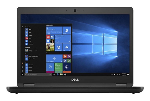 DELL Laptop Latitude 5491, Factory Refurbished Grade A, i5-8400H, 8/256GB SSD, 14, Cam, GeForce MX130, Windows 10 Pro FRL-330