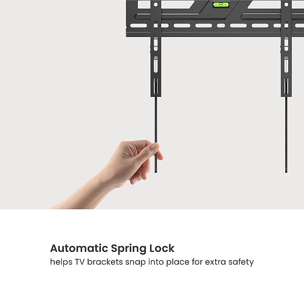 POWERTECH επιτοίχια βάση PT-1373 για τηλεόραση 32-75, έως 75kg, fixed PT-1373
