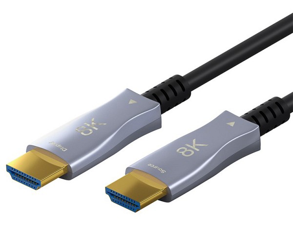 GOOBAY καλώδιο HDMI 2.1 65561 με Ethernet, 8K/60Hz, 48 Gbps, 40m, μαύρο 65561