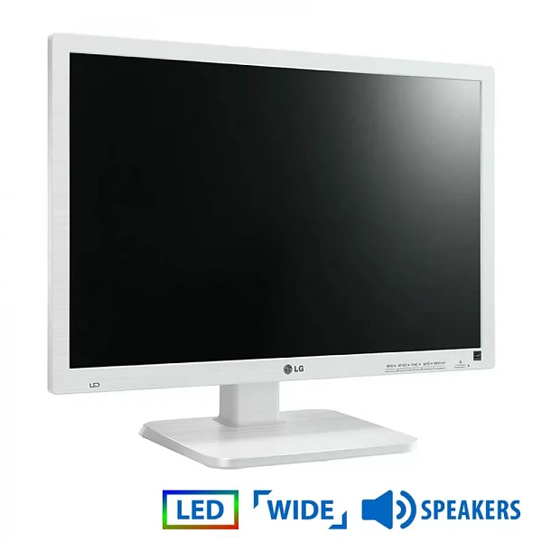 Monitor 22MB65PY LED/LG/22”/1680x1050/Wide/White/w/Speakers/Grade A-/D-SUB & DVI-D & DP