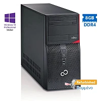 Fujitsu P556 Tower i3-7100/8GB DDR4/500GB/DVD/10P Grade A+ Refurbished PC