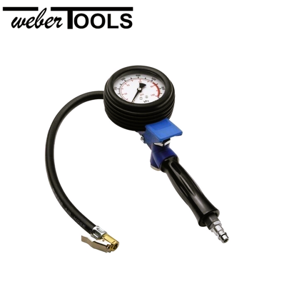 Webertools Αερόμετρο 0-7bar 50cm λάστιχο