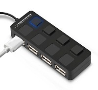 ESPERANZA 4 PORT USB 2.0 HUB