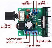 TDA7297 15W DUAL CHANNEL AMPLIFIER