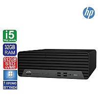 Desktop PC HP ProDesk 400 G7 SFF, Intel Core i7 10700t, 32GB RAM, 512GB SSD NVMe, Display Port, HDMI, Win11