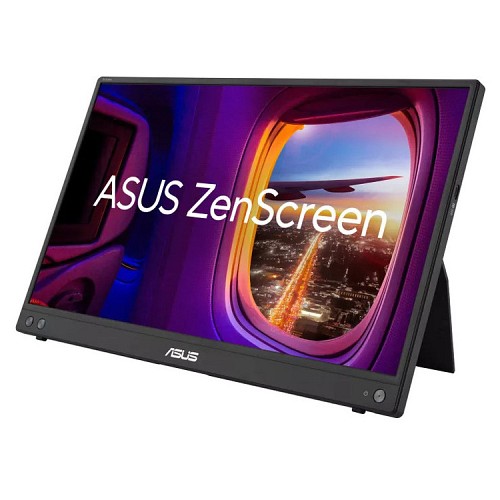 ASUS Monitor ZenScreen MB16AHV 15.6'' FHD 5ms IPS, Portable USB Monitor, USB-C, HDMI