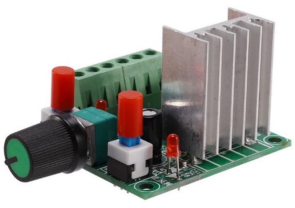 STEPPER MOTOR DRIVE SIMPLE CONTROLLER SPEED