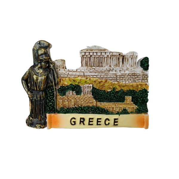 Tουριστικό μαγνητάκι Souvenir – Acropolis Σετ 12pcs – Resin Magnet – Athens/Greece