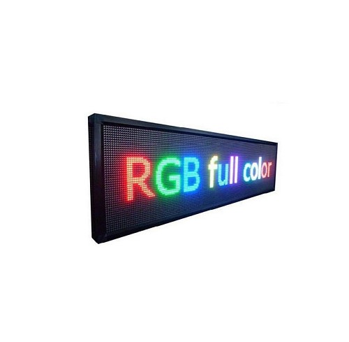 Πινακίδα LED – Μονής όψης – RGB – 103cm Χ 40cm – IP67