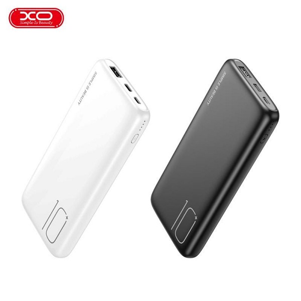 XO PR182 Power Bank με Φωτεινή Ένδειξη 10000mAh Μαύρο