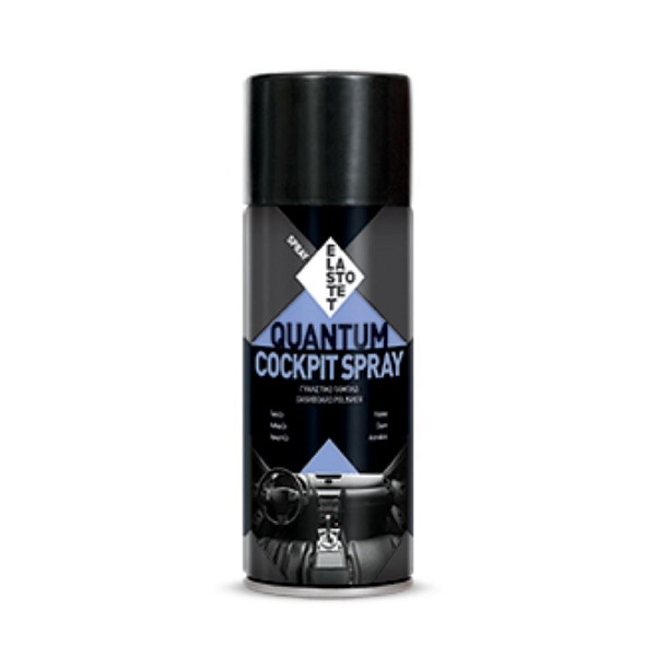 Σπρέυ γυαλιστικό ταμπλώ Cockpit Quantum 400ml Elastotet