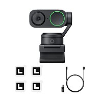 Insta360 Link 2 – 2 Axis Gimbal Edition 4k WebCam, Smart Control, AI Tracking