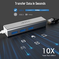 EDUP EP-9801 10/100/1000Mbps Type-C LAN Adapter USB 3.0 Port