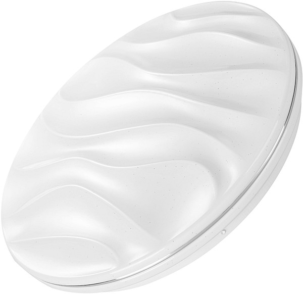 Avide LED Μοντέρνα Πλαφονιέρα Οροφής Selene 24W IP44 380*70mm Λευκό 4000K