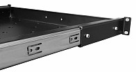 POWERTECH πτυσσόμενο ράφι 19 NETW-0004, για rack βάθους 800mm, μαύρο NETW-0004