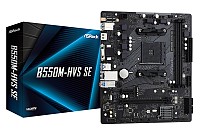 ASROCK μητρική B550M-HVS SE, 2x DDR4, AM4, USB 3.2, mATX B550M-HVS-SE