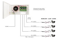 PULSAR ρυθμιστής μείωσης τάσης DCDC10H, IP67, 12 VDC/18-40 VDC DCDC10H