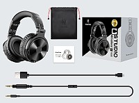 ONEODIO headphones Studio Pro C, ενσύρματα/ασύρματα, Hi-Res, 50mm, μαύρο OA-PROC-BK