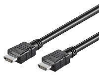 GOOBAY καλώδιο HDMI 58444 με Ethernet, 4K/30Hz, 10.2Gbps, 7.5m, μαύρο 58444