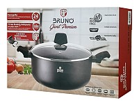 BRUNO κατσαρόλα Granit Premium BRN-0121 με αντικολλητική επίστρωση, 24cm BRN-0121