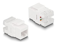 DELOCK σετ βάση Keystone 87104 με 3x Keystone module, RJ45/RJ11 Cat.6 87104