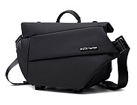 ARCTIC HUNTER τσάντα Crossbody YB00046 με θήκη tablet, 10L, μαύρη YB00046-BK