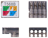 GOOBAY σύνδεσμος καλωδίων CAT 6 79577, STP, toolfree 79577