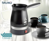 BRUNO ηλεκτρικό μπρίκι BRN-0187, 1000W, 250ml, μαύρο BRN-0187