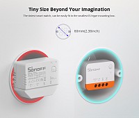 SONOFF smart διακόπτης ZBMINI-L2, 1-gang, ZigBee 3.0, λευκός ZBMINIL2