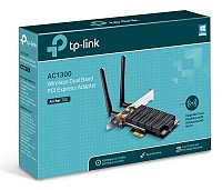 TP-LINK Wireless PCIe Adapter Archer T6E, AC1300, dual band, Ver. 2.0 ARCHER-T6E