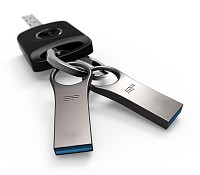 SILICON POWER USB Flash Drive Jewel 80, 16GB, USB 3.2, ασημί SP016GBUF3J80V1T