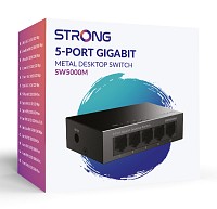 STRONG switch SW5000M, 5x Gigabit θύρες, 1000Mbps SW5000M