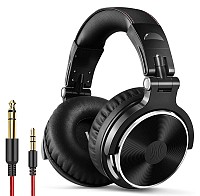 ONEODIO headset Studio Pro 20, 6.35mm & 3.5mm σύνδεση, Hi-Fi 50mm, μαύρο OA-PRO20-BK