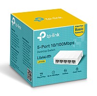 TP-LINK desktop switch LiteWave LS1005, 5-port 10/100Mbps, Ver 1.0 LS1005