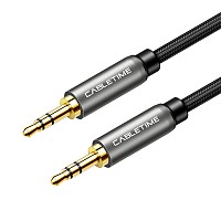 CABLETIME καλώδιο ήχου 3.5mm CT-P11GN, AUX, 1.8m, μαύρο 5210131039267