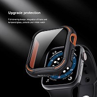 NILLKIN θήκη CrashBumper για Apple Watch series 4/5/6/SE, 40mm, μαύρη 6902048214668