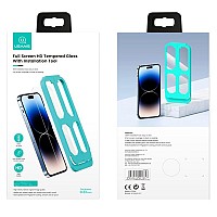 USAMS tempered glass με kit τοποθέτησης για iPhone 14 Pro BH804M01