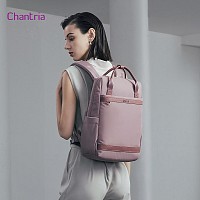 CHANTRIA γυναικεία τσάντα πλάτης CB00639 με θήκη laptop 14, 12.5L, μωβ CB00639-PU