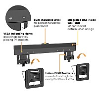 BRATECK επιτοίχια βάση LED-1944 για TV 32-65, ultra slim, έως 75kg LED-1944